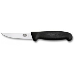 Victorinox, Fibrox, Vykosťovacie rovné nože v čiernej farbe, pevný, 10 cm, 5.5103.10