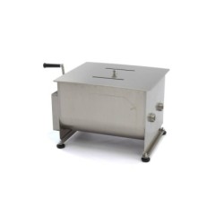 Amestecător (mixer) manual pentru carne Maxima de 40 de litri - cu două aripi de amestecare