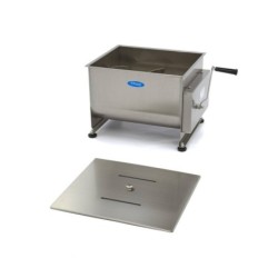 Amestecător (mixer) manual pentru carne Maxima de 40 de litri - cu două aripi de amestecare