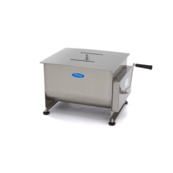 Amestecător (mixer) manual pentru carne Maxima de 40 de litri - cu două aripi de amestecare