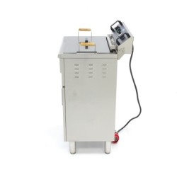 Electro-friteuza Maxima 35L cu robinet și dulap