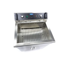 Electro-friteuza Maxima 35L cu robinet și dulap