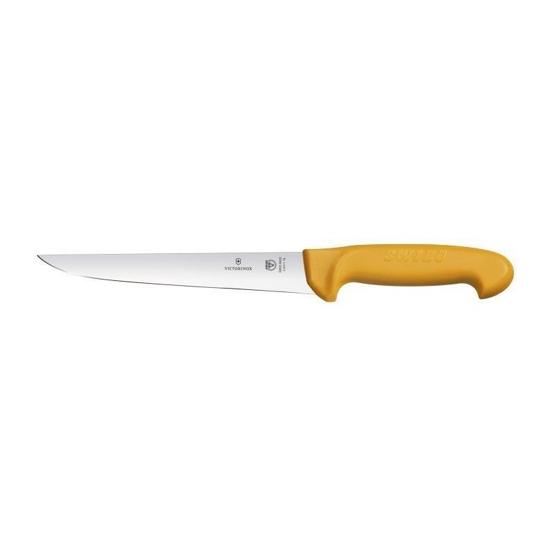 Victorinox Swibo, vykrvovací nôž, žltý, 18 cm, 5.8411.18