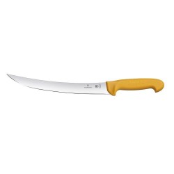 Noul dezosat SWIBO cu lamă curbată, galben, solid, 22cm, 5.8435.22