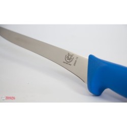 Schlachthausfreund, Cuțit pentru dezosare solid în culoare albastră, 15 cm, 2504-15