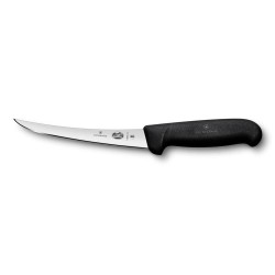 Victorinox, Fibrox, Pevný vykosťovací nôž v čiernej farbe 15 cm, 5.6603.15