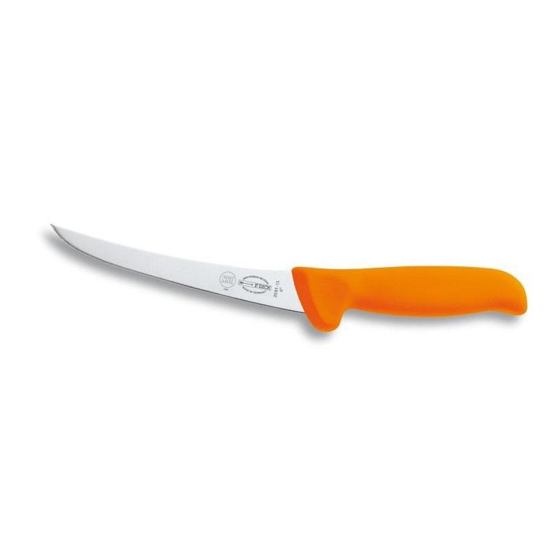 Dick MasterGrip, vykosťovací nôž, oranžový, pevný, 15 cm, 82891-15