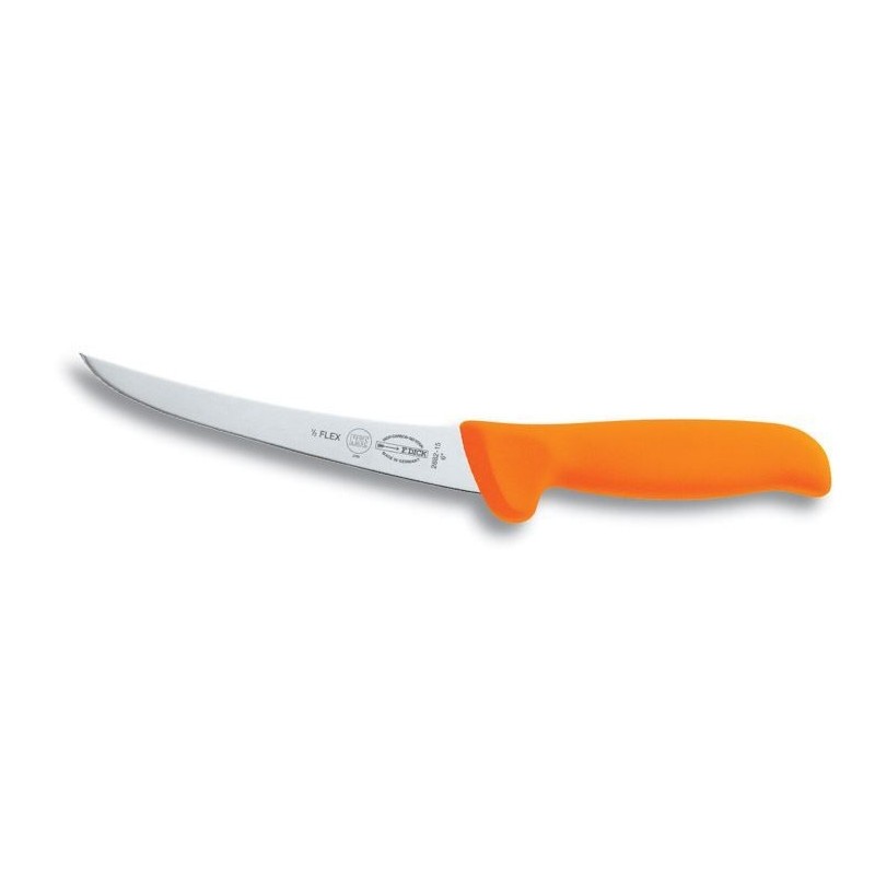 Dick MasterGrip, vykosťovací nôž, oranžový, 1/2 flexibilný, 15 cm, 82882-15