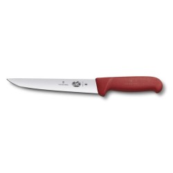 Victorinox Fibrox, vykosťovací nôž červenej farby, 18 cm, 5.5501.18