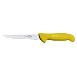 Cuțitul pentru dezosat Dick Ergogrip, galben, cu lamă fixă de 13 cm, 82368-13