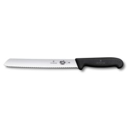 Victorinox, Fibrox, čierny nôž na pečivo, 21 cm, 5.2533-21