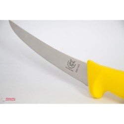 Schlachthaisfreund, Cuțit pentru dezosat solid în culoarea galbenă, 13 cm, 2504-13CS