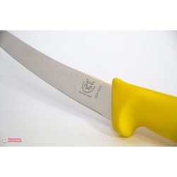 Schlachthaisfreund, Cuțit pentru dezosat solid în culoarea galbenă, 13 cm, 2504-13CS